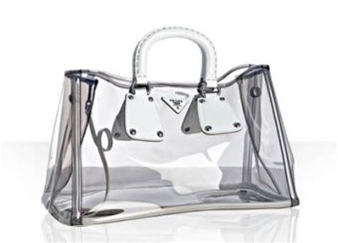 borsa mare prada trasparente|prada borse da donna.